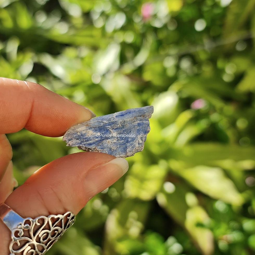 Blue Kyanite Blade Cluster Crystal