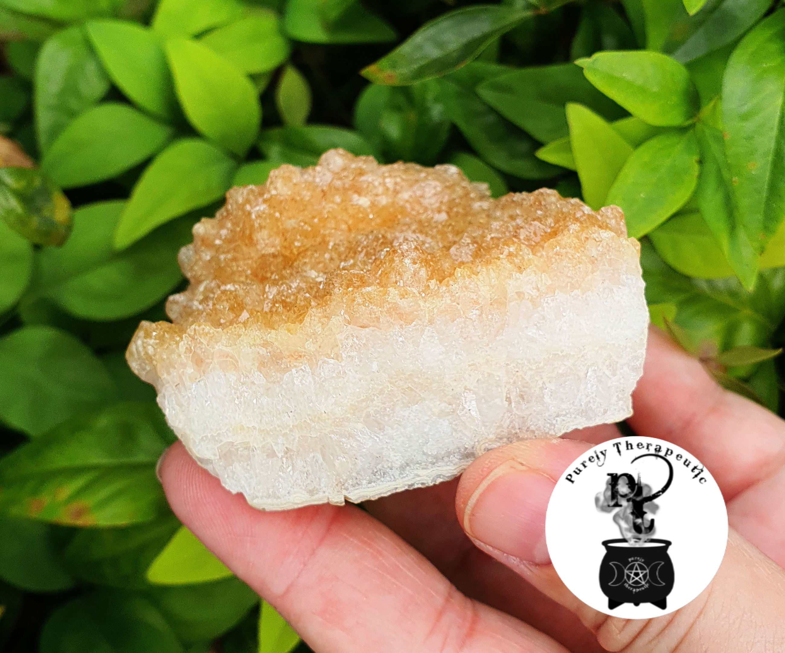 druzy Citrine Cluster