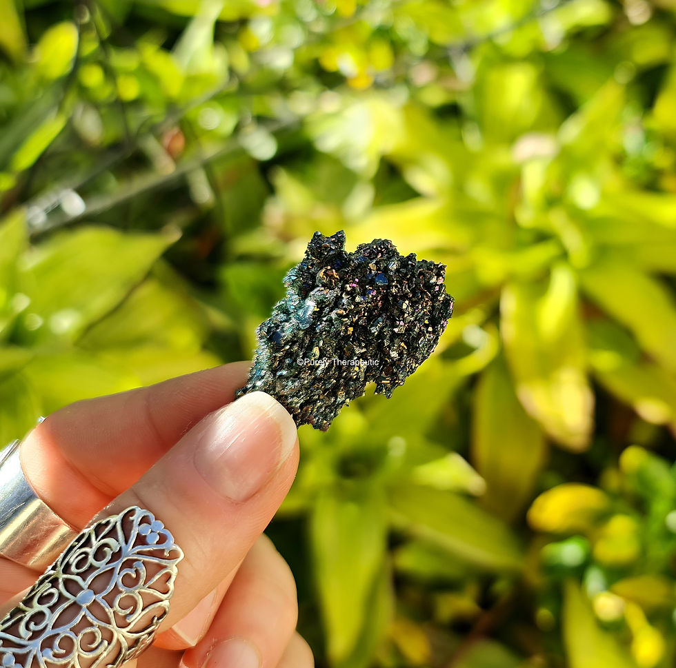 Rainbow Hematite Crystal Gemstone