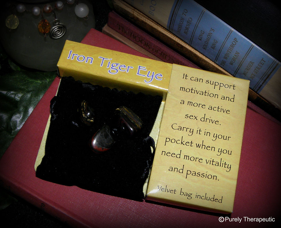 Iron Tiger Eye Crystal Gemstone Gift Pack