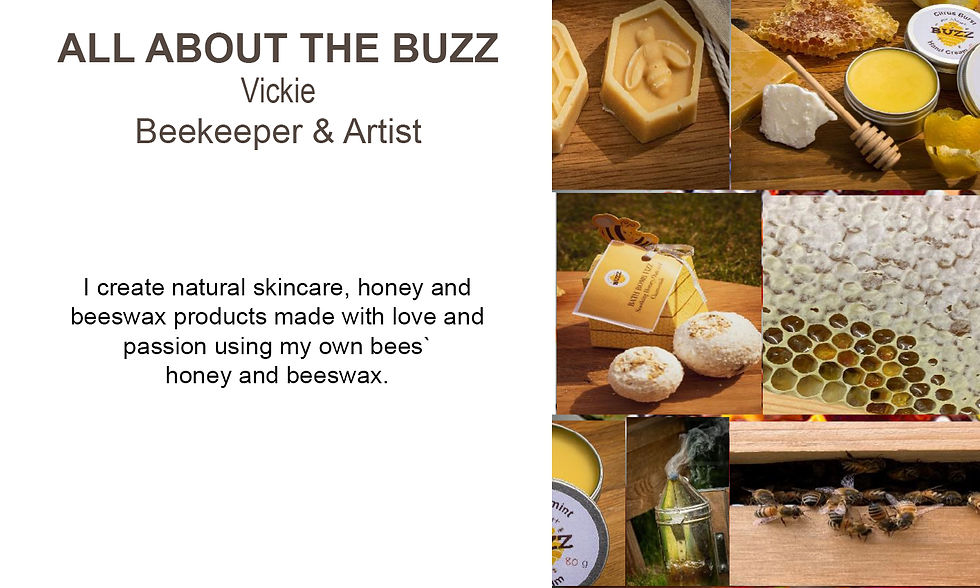 All About the Buzz - artist attending our Autumn Artisan Fayre - 25 October