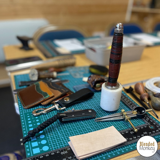 Tools used by our guest tutor Tony from Fatbob Crafts
