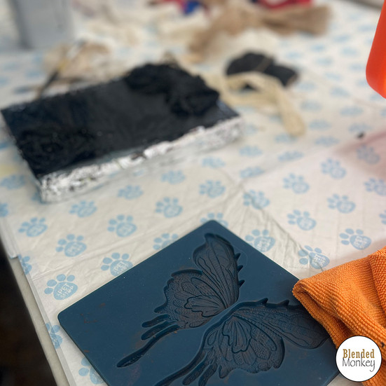 Butterfly mould used for a natural theme