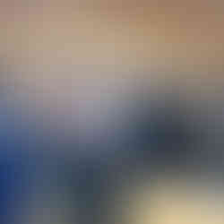 Group shot of happy leaded glass mirror students