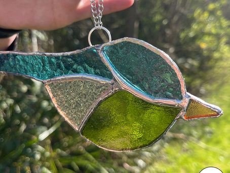 Copper Foiling Glass Suncatcher Experience at our Blended Monkey Studios - March 2026