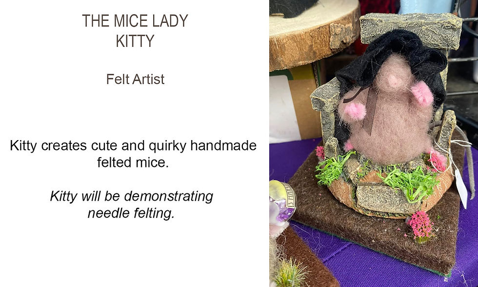 Enjoy a wonderful range of high-end artists at our Spring Artisan Fayre in Upwell Hall on Sunday 13 April - including Paper to Pearls, a repurposed book & sheet music jewellery artist.