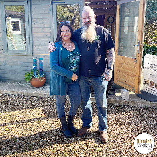 Tony & Soraya from Fatbob Crafts - today's guest tutors here at Blended Monkey