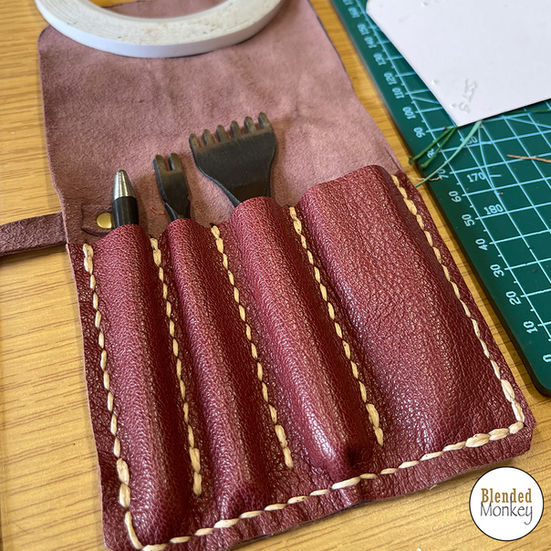 Some leatherworking tools