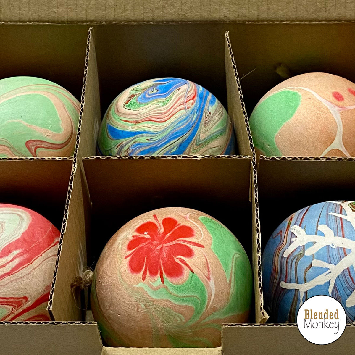 Bauble Marbling Workshop | Blended Monkey Studios | Sun 22 November 2026