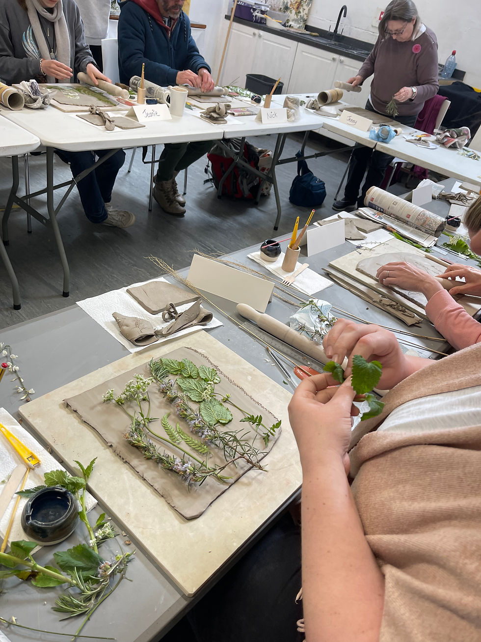 Creative with Clay Experience at the Haddenham Arts Centre - April 2024
