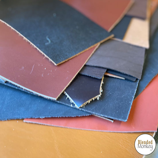 Lovely mixed of different coloured leathers to choose from