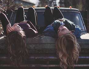 Best Friends Chatting