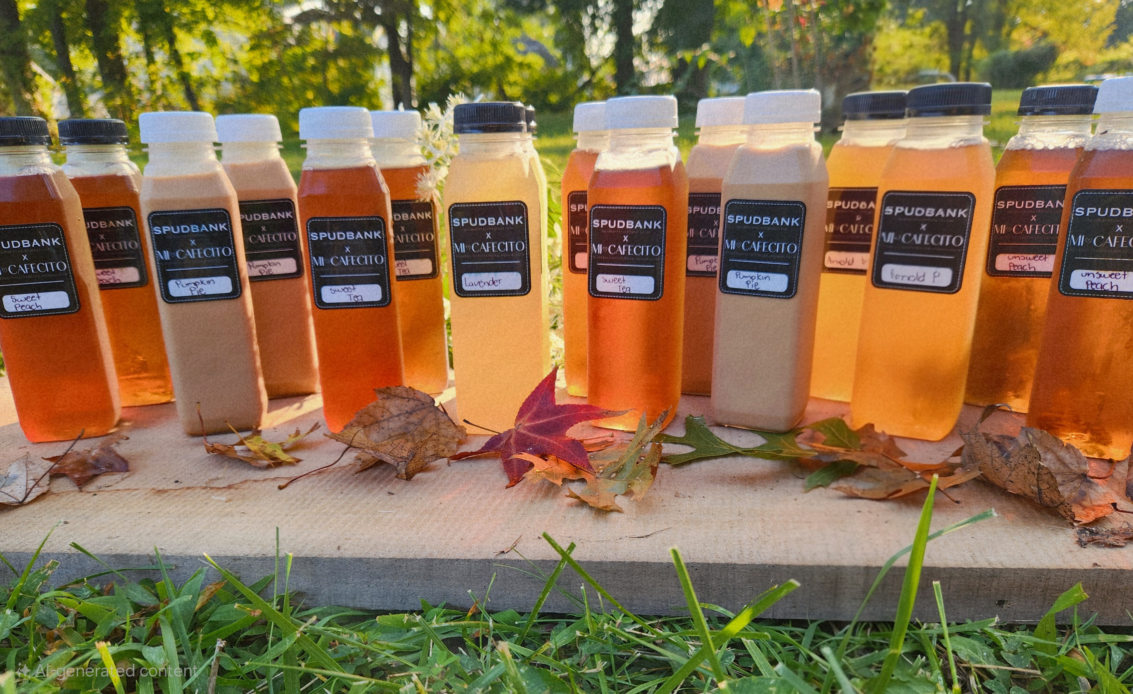 Arranged Food and Objects