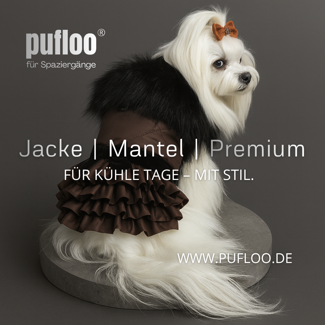 Braune Premium-Jacke