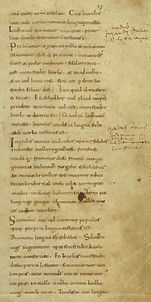 Manuscrit des Serments de Strasbourg