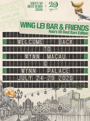 Wing Lei Bar & Friends at Asia 50 Best Bars