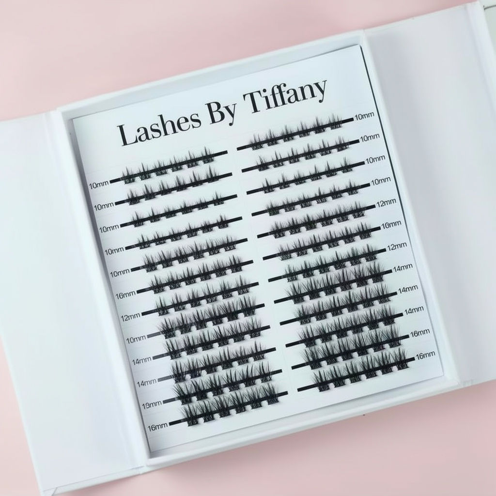 Silk Cluster Lash Kit with C and D Curl Fluffy Clusters