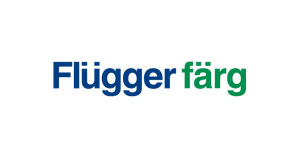 Logotyp för Flügger färg Logotyp för Flügger