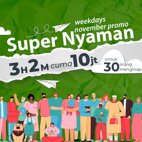 Promo November Deals Villa Bango yang Gak Boleh Kamu Lewatin!