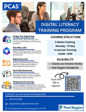 Digital Literacy Program Information
