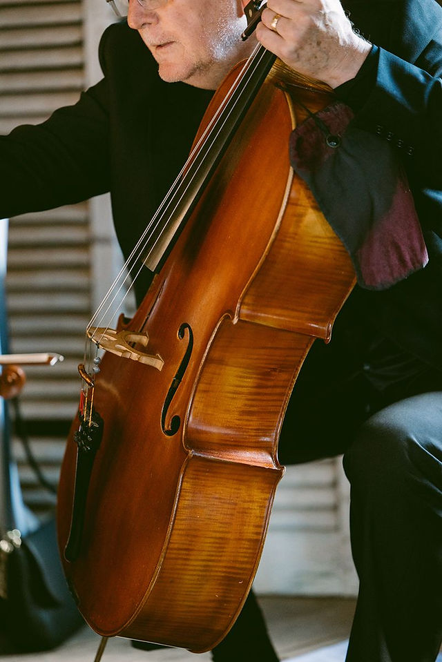 cello playing at wedding ceremony