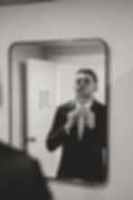 Groom Getting Ready