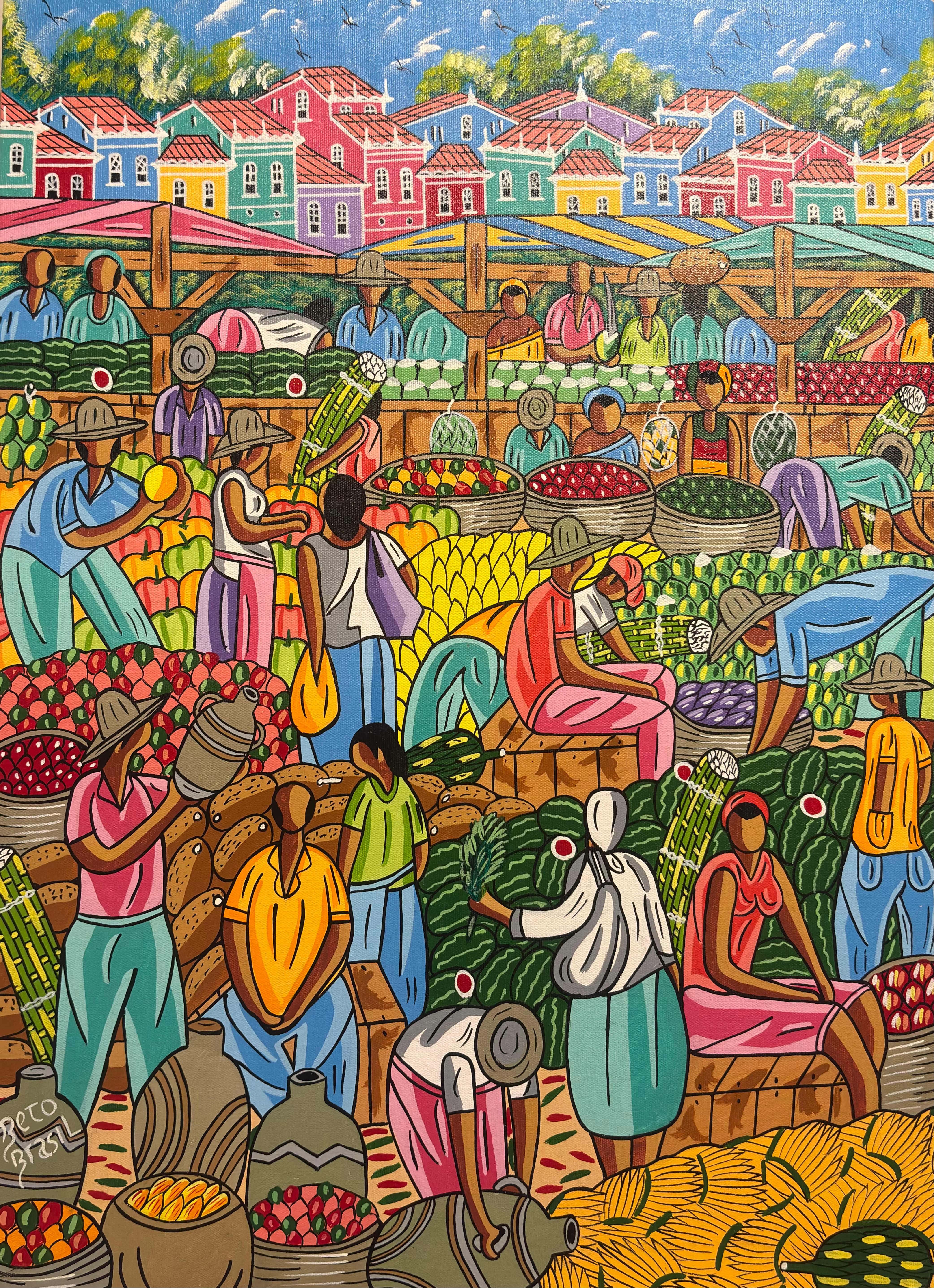 Feira com Jarros