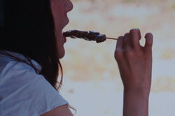 テーマ『 色 』　「 茶 」  ご満悦