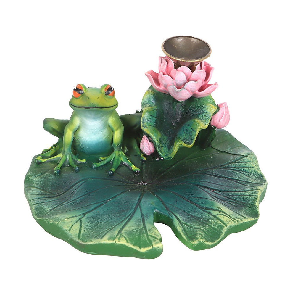 Miniatyrbild: LILY PAD BACKFLOW INCENSE BURNER