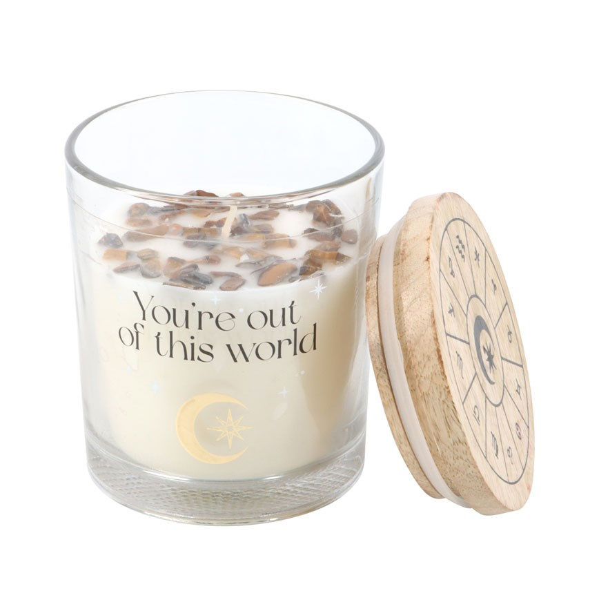 Miniatyrbild: VANILLA STARDUST CRYSTAL CHIP CANDLE
