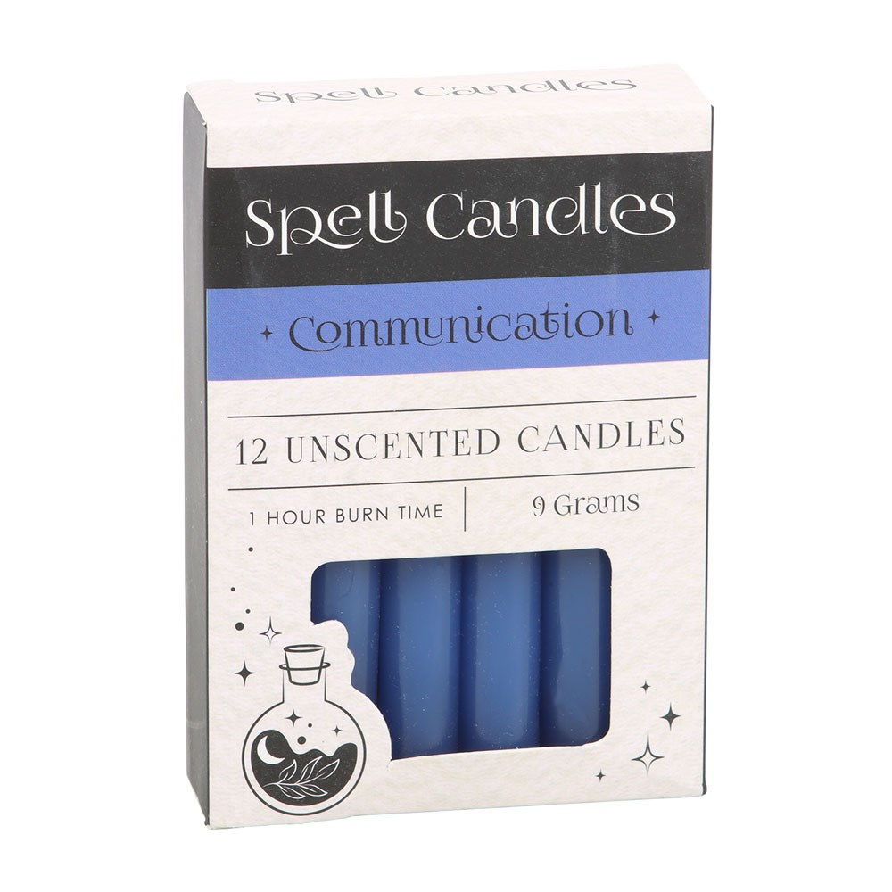 PACK OF 12 COMMUNICATION SPELL CANDLES