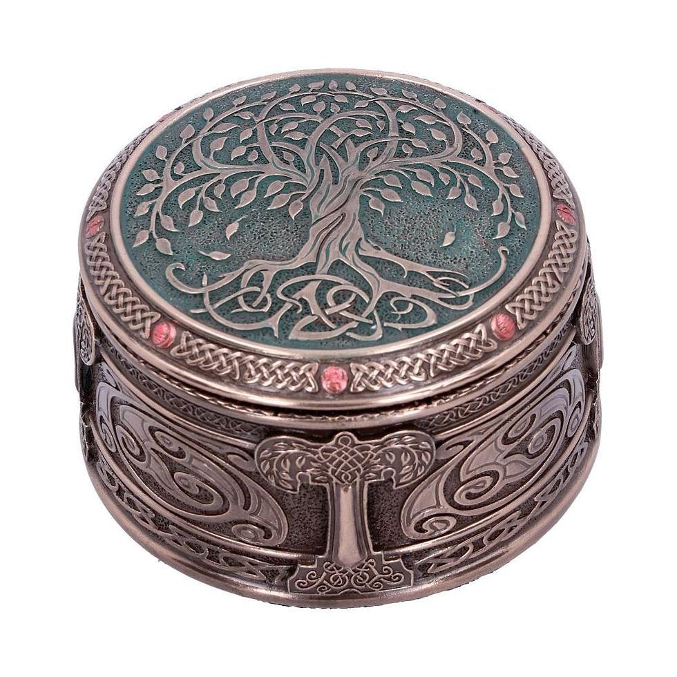 Thumbnail: BRONZE TREE OF LIFE BOX