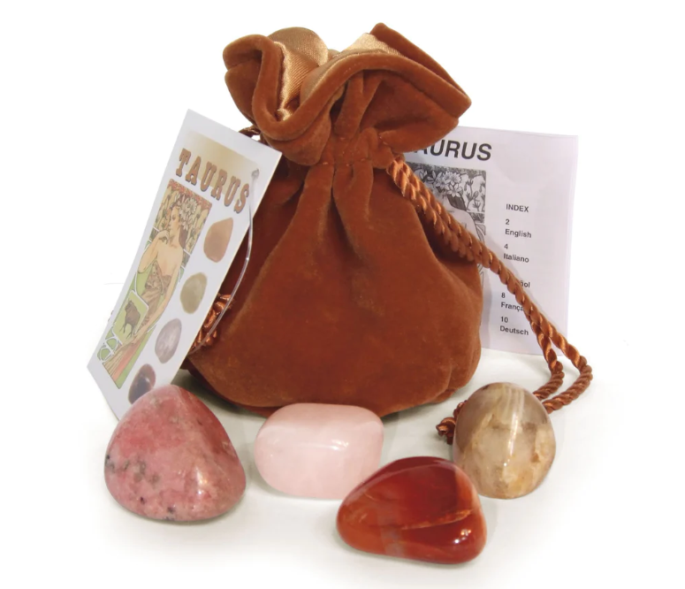 TAURUS TUMBLE GEMSTONE ZODIAC SET