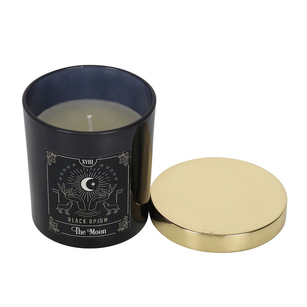Thumbnail: THE MOON BLACK OPIUM TAROT CANDLE