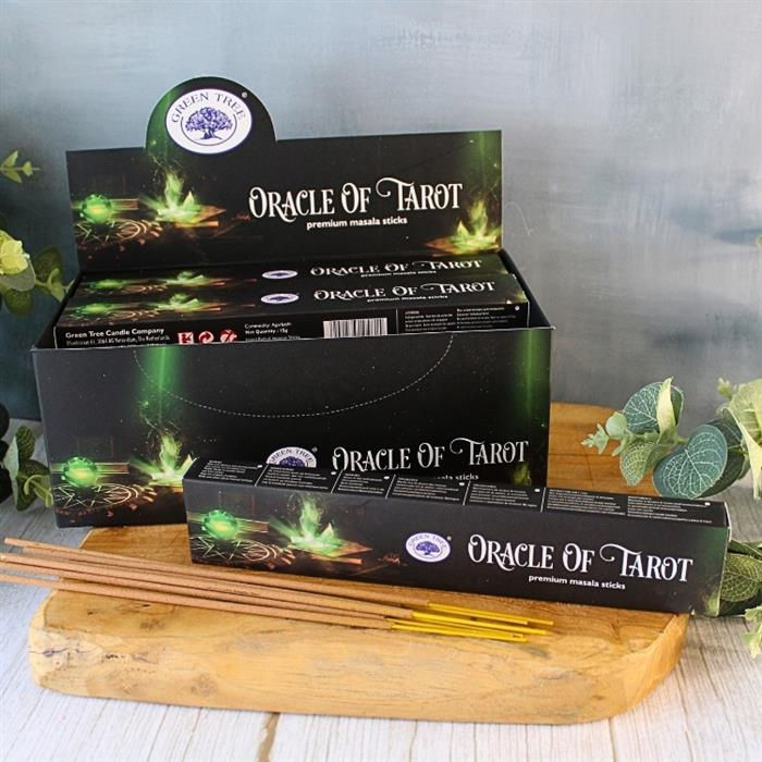 GREEN TREE ORACLE OF TAROT  INCENSE STICKS