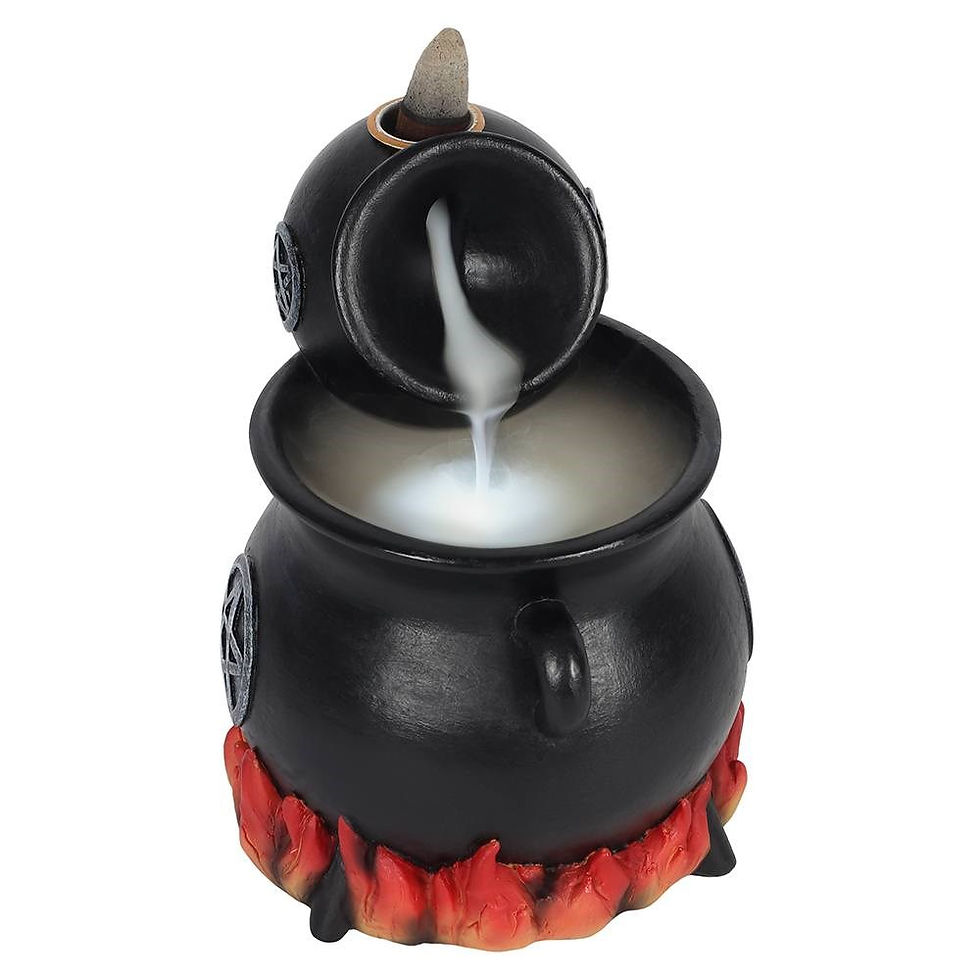 Thumbnail: POURING CAULDRONS BACKFLOW INCENSE HOLDER