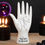 Miniatyrbild: WHITE CERAMIC PALMISTRY HAND ORNAMENT