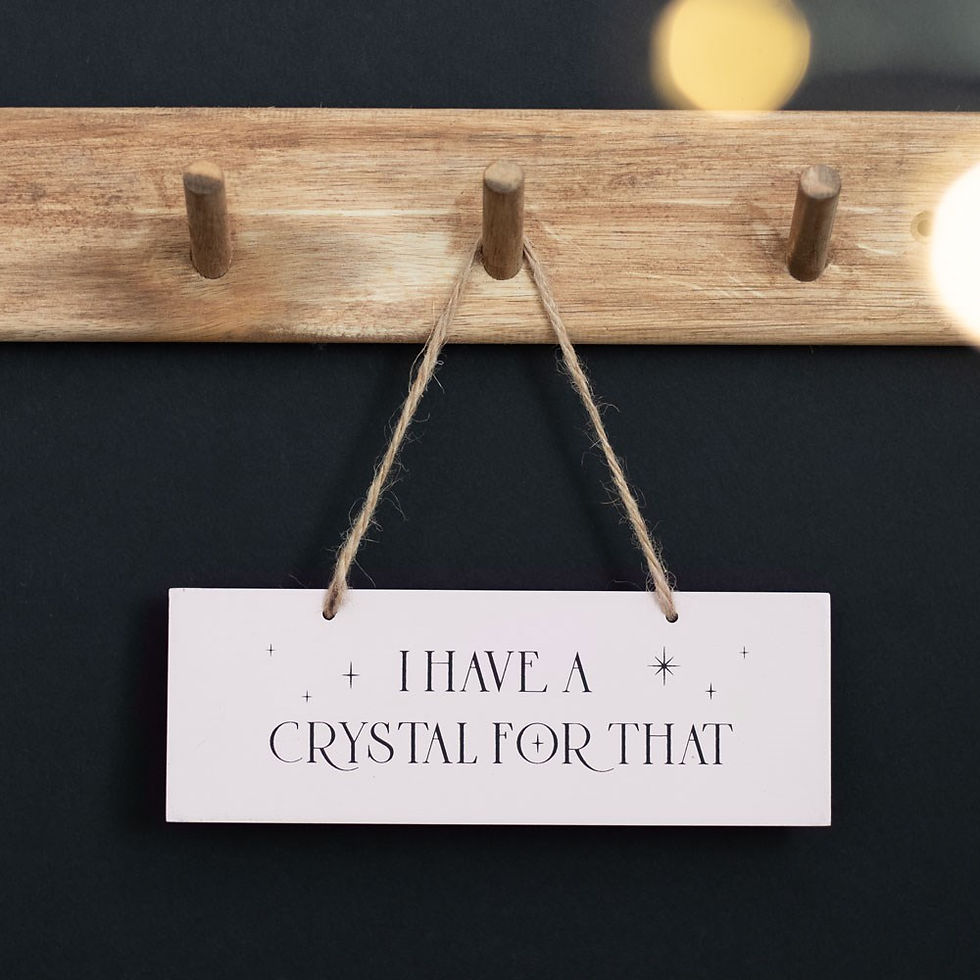 Thumbnail: I HAVE A CRYSTAL FOR THAT HANGING SIGN