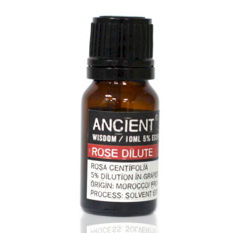 ANCIENT WISDOM  ESSENTIAL OILS, ROSE DILUTE  10ml