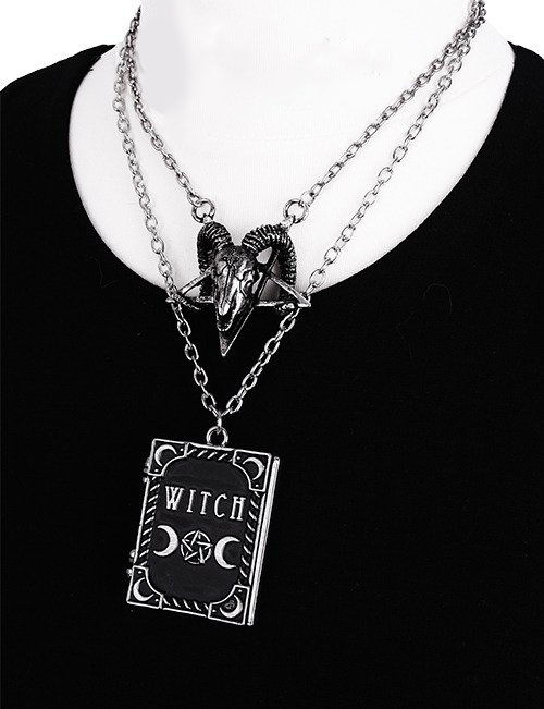 Thumbnail: RESTYLE NECKLACE WITCH LOCKET