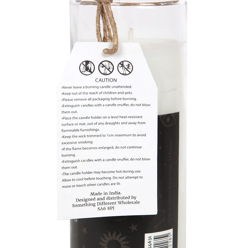 Thumbnail: WHITE SAGE 'HAPPINESS' SPELL TUBE CANDLE