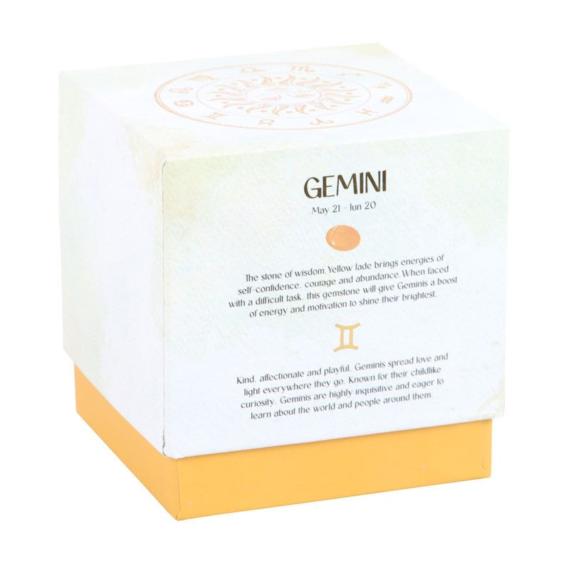 Thumbnail: GEMINI LAVENDER & CEDARWOOD GEMSTONE ZODIAC CANDLE