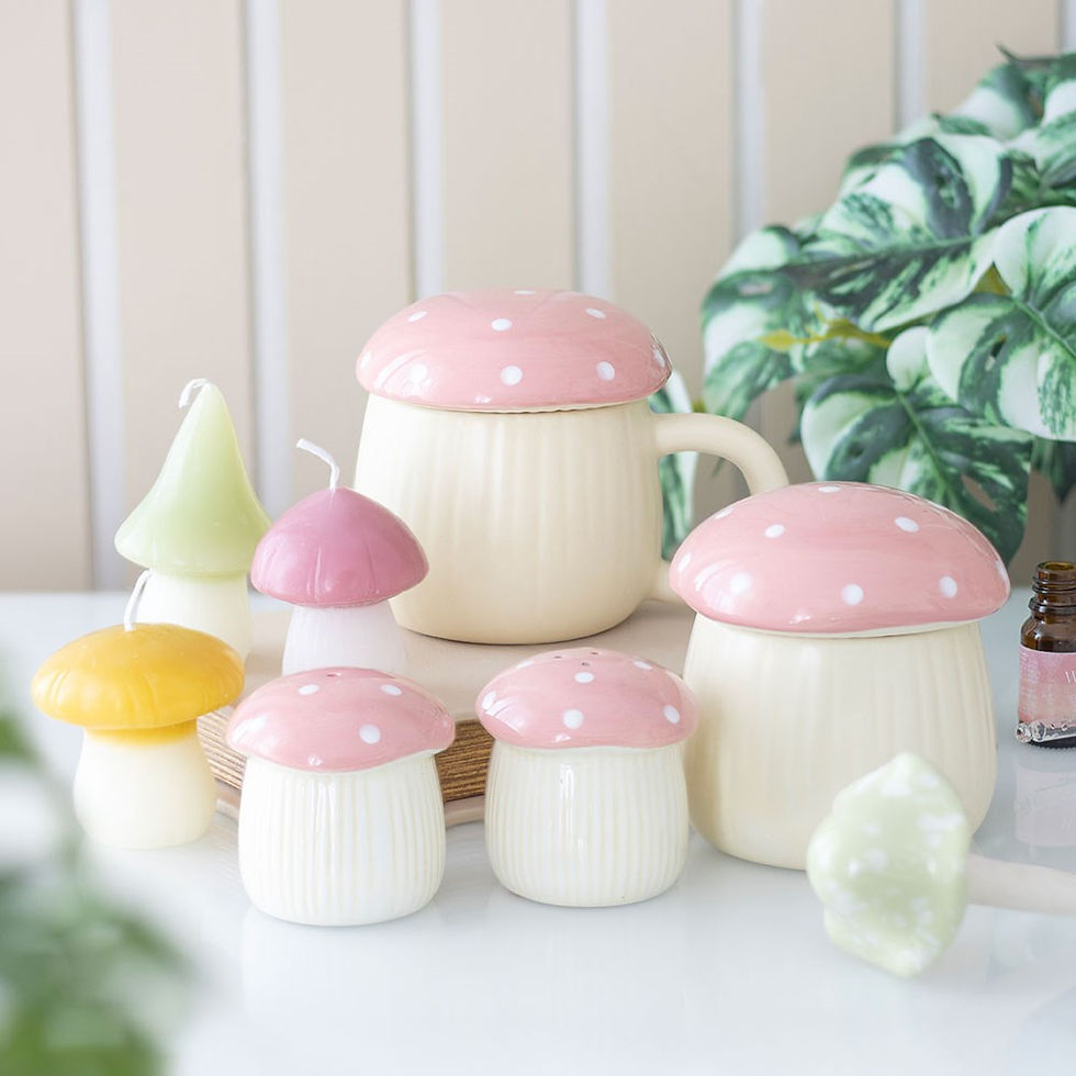 Miniatyrbild: PINK MUSHROOM MUG