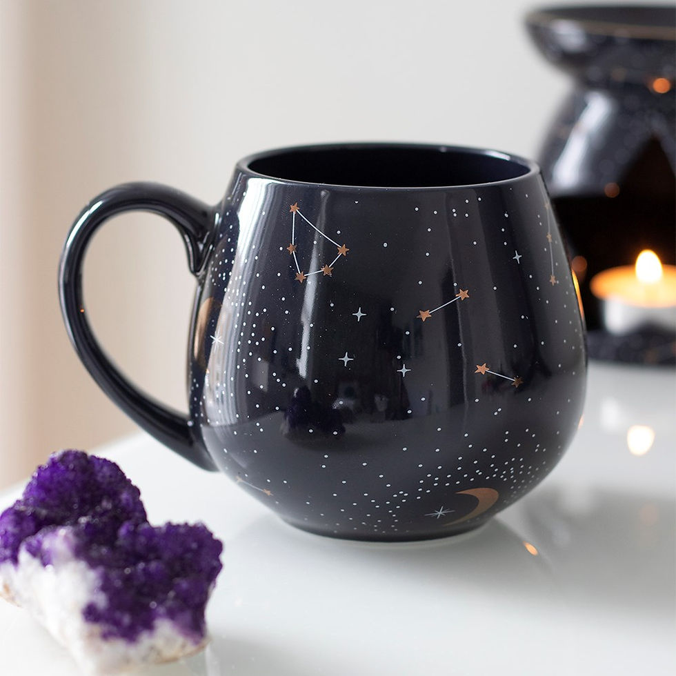 Miniatyrbild: PURPLE CONSTELLATION ROUNDED MUG