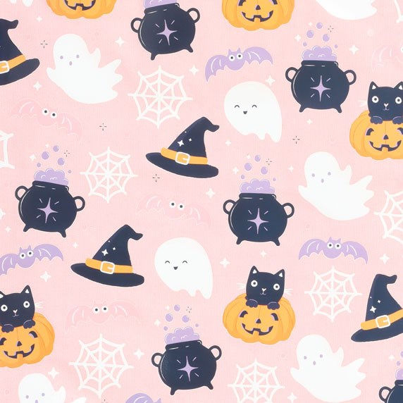 Miniatyrbild: Cute Halloween Print Polycotton Tote Bag