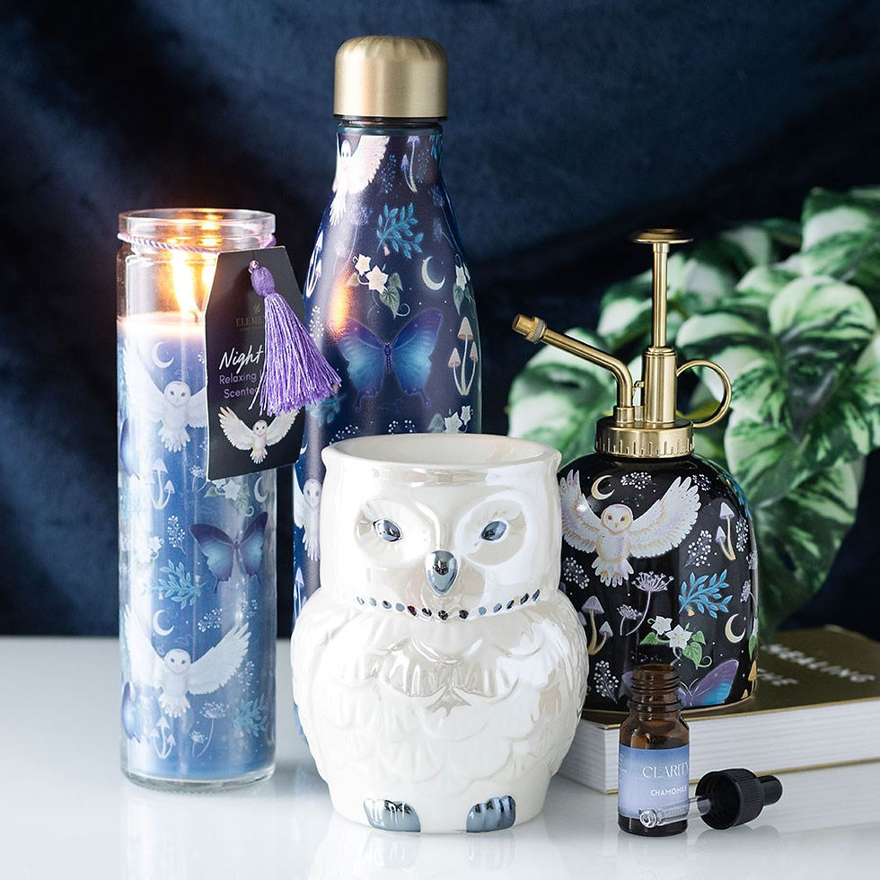 Thumbnail: NIGHT OWL LAVENDER TUBE CANDLE
