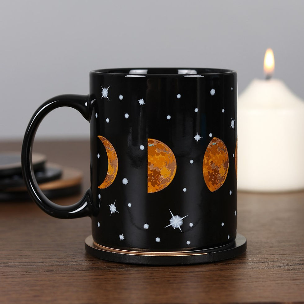 Thumbnail: MOON PHASES CERAMIC MUG