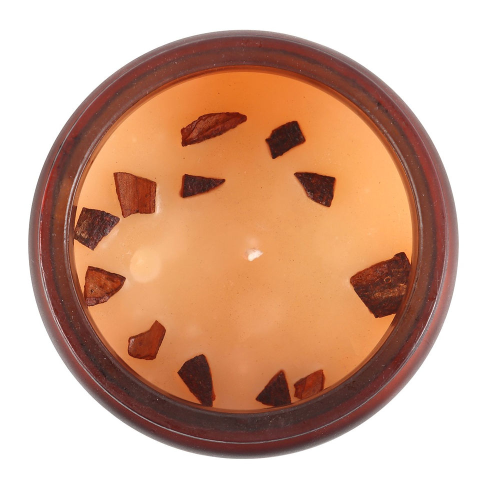 Thumbnail: CINNAMON INFUSED PROSPERITY SPELL CANDLE