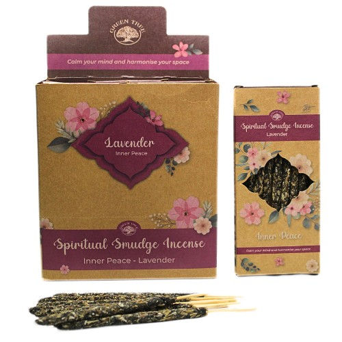 Miniatyrbild: GREEN TREE LAVENDER INSENCE STICK