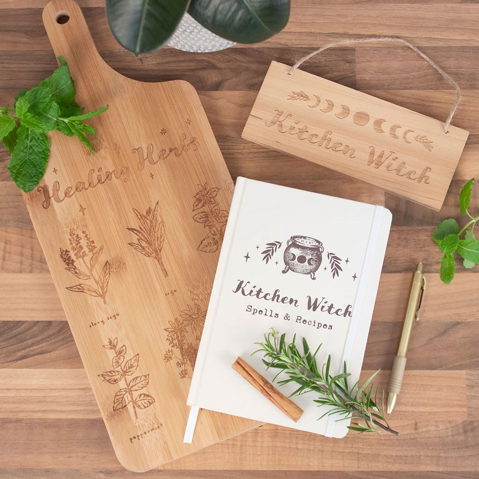 Thumbnail: KITCHEN WITCH A5 NOTEBOOK